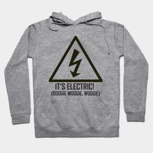 Electric Slide It's Electric Boogie Woogie Woogie Hipster Transparent Hoodie